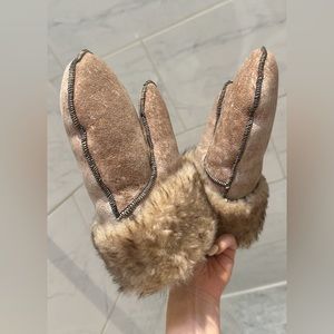 Sheep wool Ladies mittens (medium)